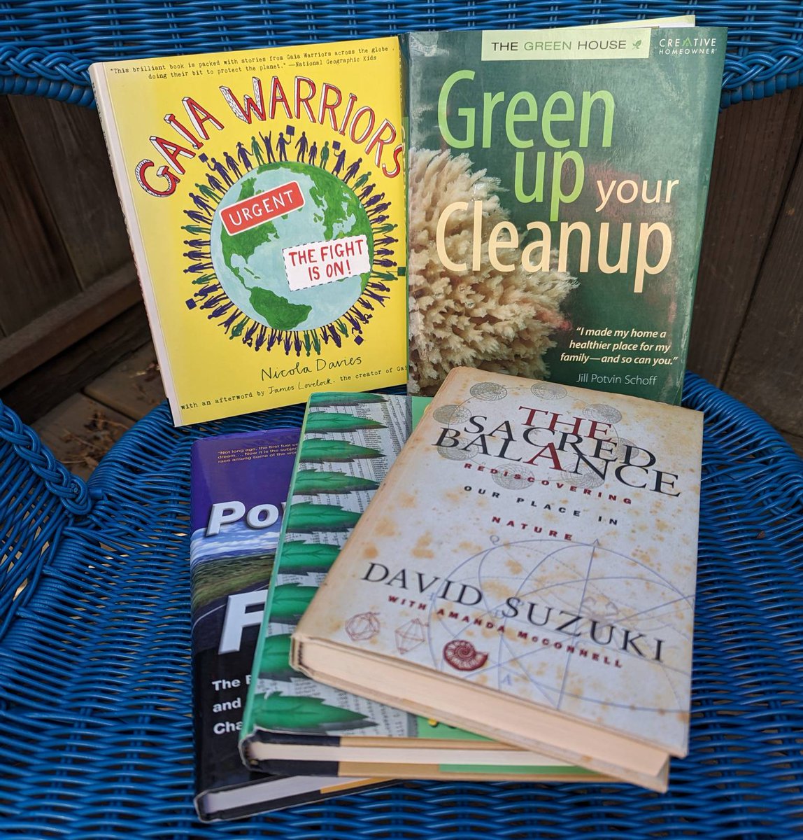 Earth Day is the perfect day to be inspired about our world and the impact we leave on the environment. We have a small, but poignant collection of books to check out. And if you'd like more information, go to: earthday.org