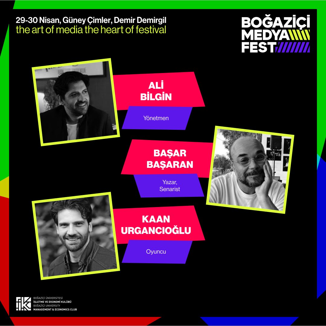 MedyaFest’te bomba bir oturum daha! Yargı dizisi ekibinden Ali Bilgin, Başar Başaran ve Kaan Urgancıoğlu bizlerle olacak!🎉 

İşlerine yıllarını vermiş bu ekipten, geleneksel medya ve dizi sektörüne dair aklınızdaki soruların cevaplarını alabilirsiniz.