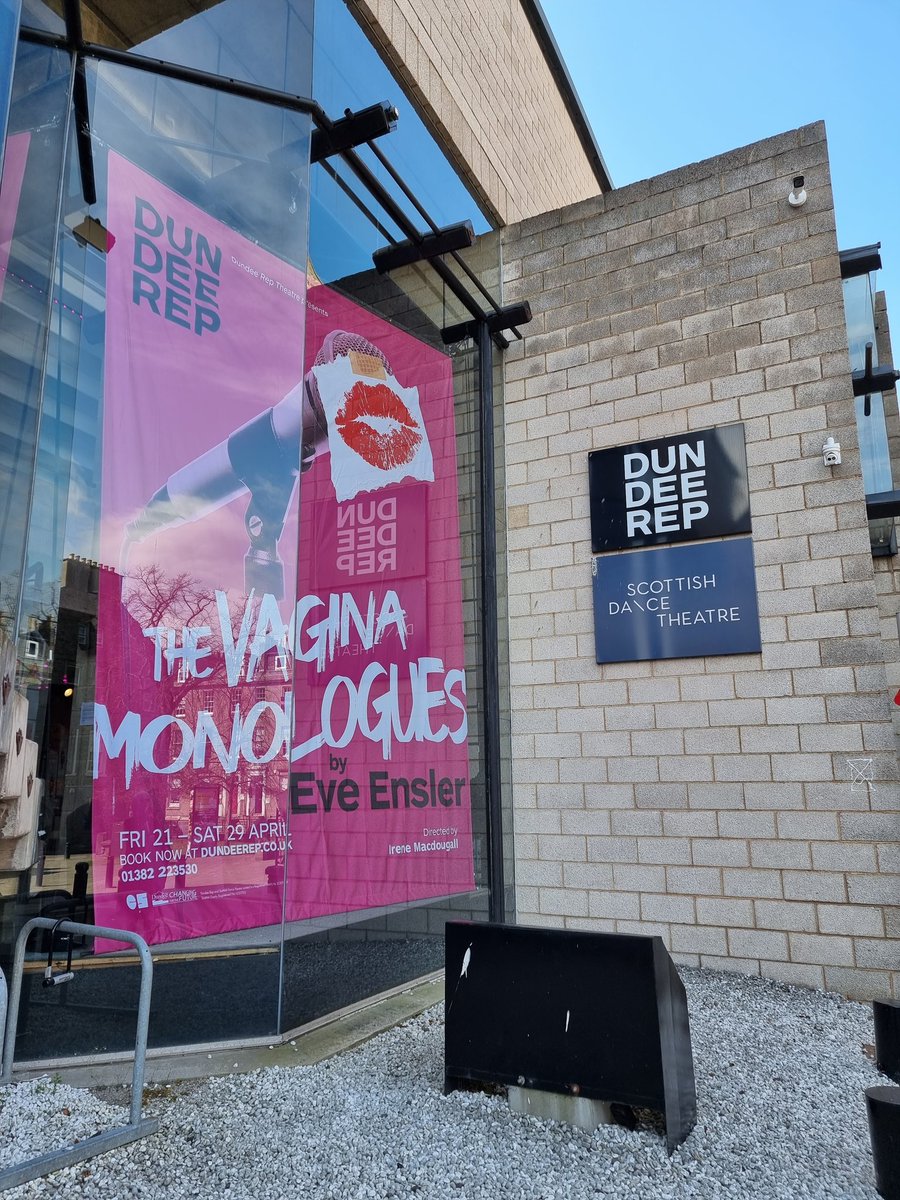 quineofthenorth's tweet photo. #VaginaMonologues well worth going to see at #DundeeRep if you get the chance. Brilliant from all the women involved x https://t.co/iLfp81xvyx