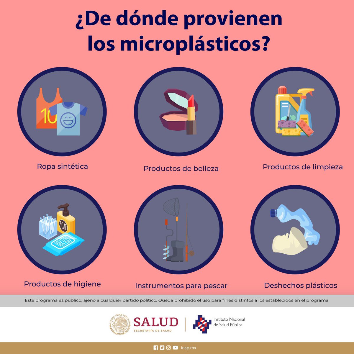 inspmx's tweet photo. Los microplásticos son piezas pequeñas de plásticos que contaminan el ambiente y llegan a medir 5mm o menos.

Hasta 145,000 partículas de plásticos por litros de precipitación se han contabilizado en algunas ciudades.

#SaludPúblicaEnTodo https://t.co/tww1EkLKRo