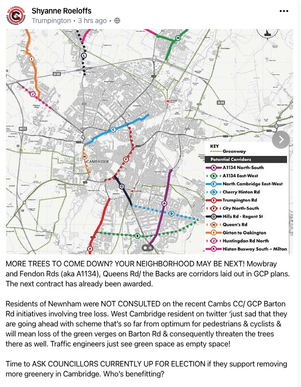 greenarteries's tweet photo. @alexbeckett @cllrkatie @CllrTimBick This is worrying. On NextDoor. These lovely tree lined roads. Is that correct? Next contract already awarded ? #QueensRd #Cambridge #Backs also in the frame? @AndyNeely @cllrbridget @BrianMilnes @KamalMunir5 @markrwilliamson @alexspencerCAM https://t.co/ZfPenMXOQC