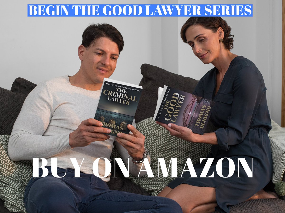 Thomas Benigno Author of The Good Lawyer Series tweet media