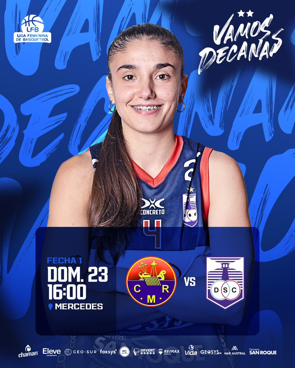 𝗘𝗺𝗽𝗶𝗲𝘇𝗮 𝗹𝗼 𝗹𝗶𝗻𝗱𝗼!💪🏽

𝗙𝗲𝗰𝗵𝗮 𝟭

🗓️ Domingo 23/4
🆚 <a href="/Remeros_Oficial/">Club de Remeros</a> 
⏰ 16:00hs
📍Mercedes

#VamosDecanas