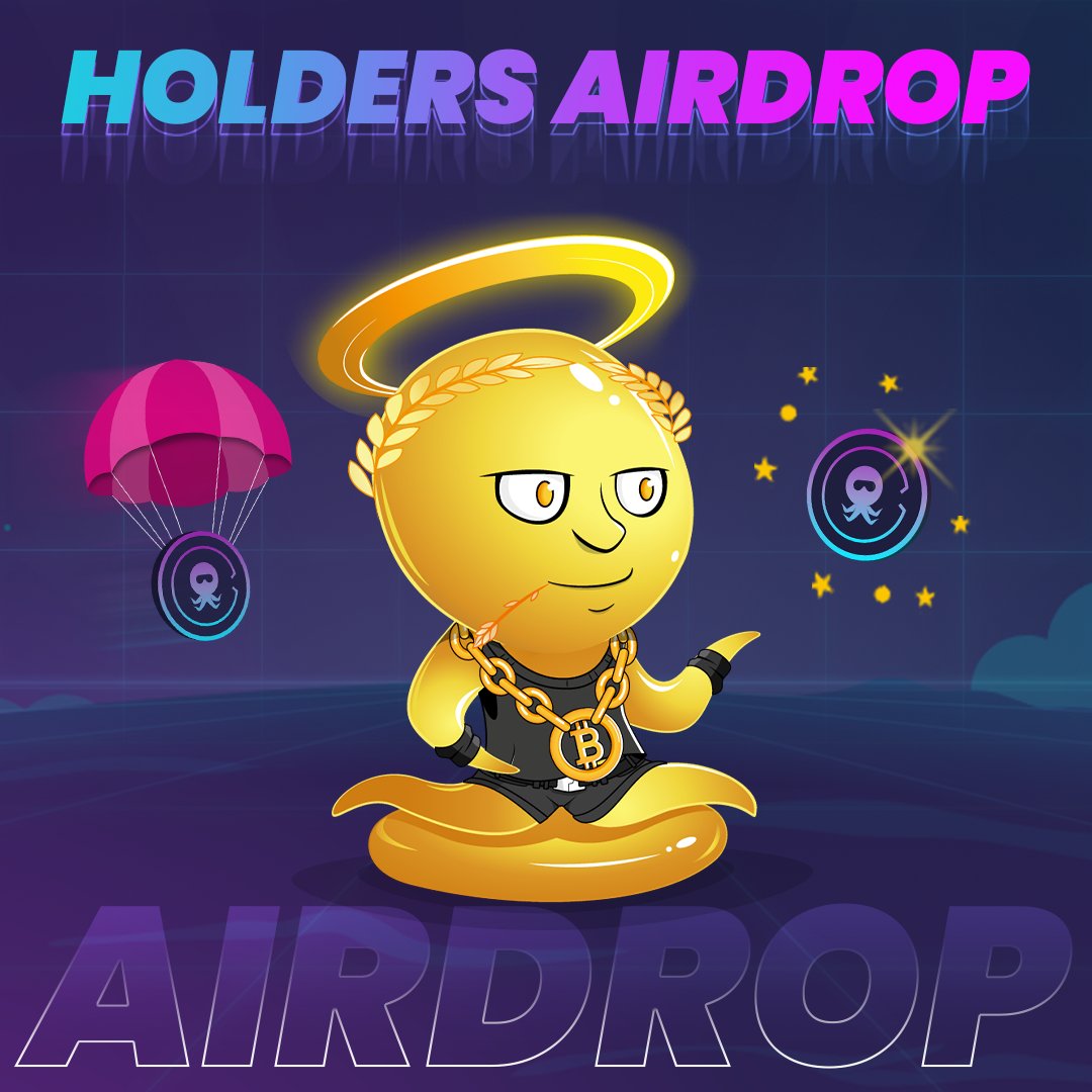 Attention all Octonauts the holder airdrop is on its way! 🎉 Keep an eye  out $OTK is coming to a wallet near you 👀 Be sure to enter the KuCoin  staking program
