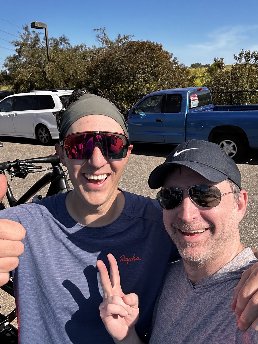 Out here getting rad on mountain bikes with a Founder member on Saturday!