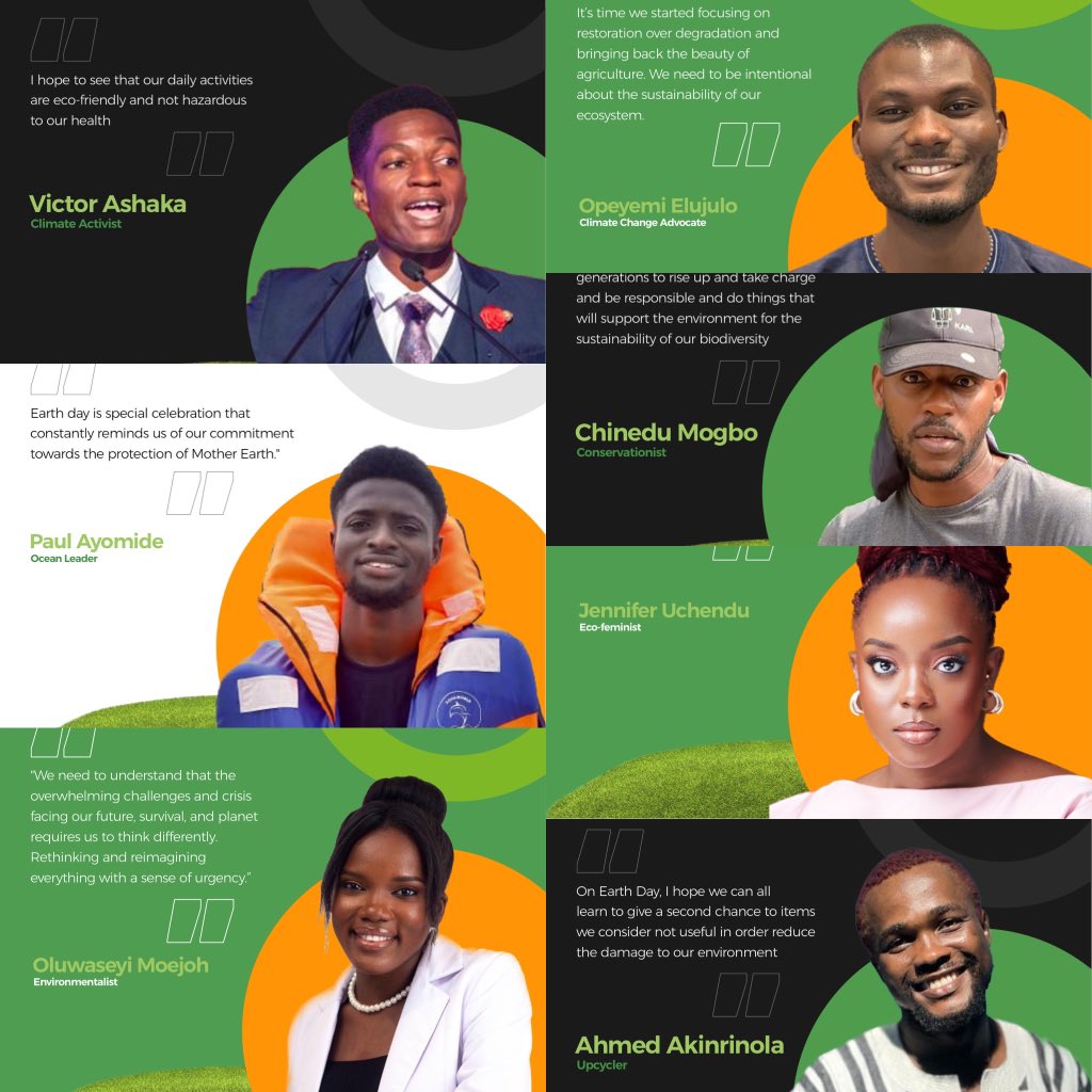 thecableng's tweet photo. In the coming days, TheCable will be publishing their stories. Do stay on our page to know more about the awesome work they are doing.
#EartyDay #EarthDay2023 #MotherEarth #EarthChampions #ClimateCable https://t.co/Hl8EXe58c0