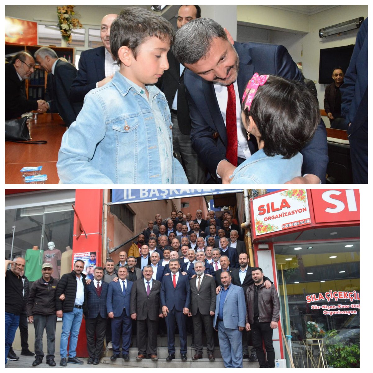 celalettin_kose's tweet photo. AK Parti Gümüşhane İl Başkanlığımızın düzenlediği bayramlaşma programında teşkilatımız ve hemşehrilerimizle bayramlaştık.

Bu vesileyle milletimizin Ramazan Bayramını tekrar tebrik ediyorum.

Başlasın #TürkiyeYüzyılı https://t.co/fyr84MldC3