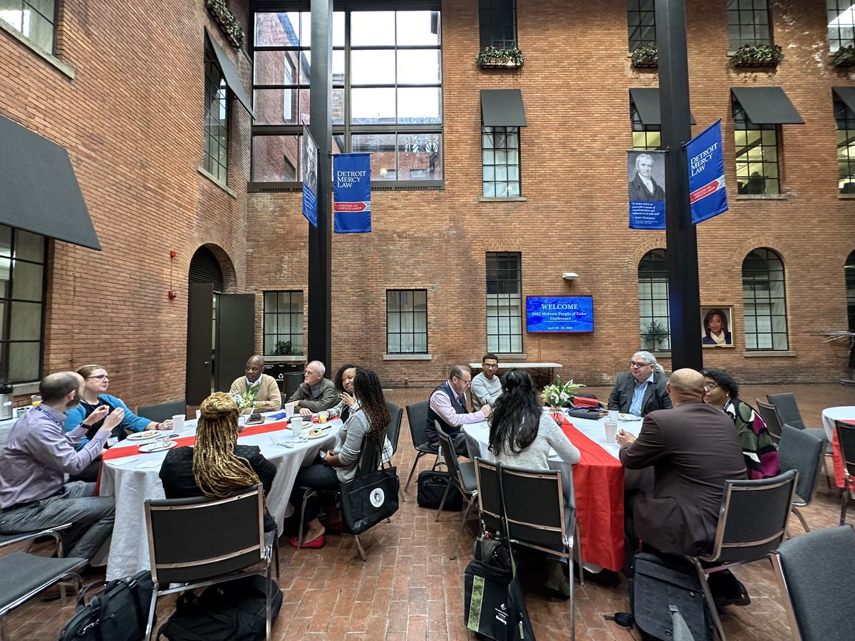 Jelani Jefferson Exum (@jelaniexum) on Twitter photo We’re having another great day at the Midwestern People of Color Legal Scholarship conference hosted by <a href="/DetroitMercyLaw/">Detroit Mercy Law</a> - It has been wonderful to fellowship with this amazing group of scholars! <a href="/jamilajeff/">Jamila E. Jefferson (she/her)</a> <a href="/jalilabullock/">Jalila Jefferson-Bul</a> <a href="/blanche_bong/">Blanche Cook</a> <a href="/ProfFareed/">Fareed Nassor Hayat</a> <a href="/AttyAlexVernon/">Alexander Vernon</a> We’re having another great day at the Midwestern People of Color Legal Scholarship conference hosted by <a href="/DetroitMercyLaw/">Detroit Mercy Law</a> - It has been wonderful to fellowship with this amazing group of scholars! <a href="/jamilajeff/">Jamila E. Jefferson (she/her)</a> <a href="/jalilabullock/">Jalila Jefferson-Bul</a> <a href="/blanche_bong/">Blanche Cook</a> <a href="/ProfFareed/">Fareed Nassor Hayat</a> <a href="/AttyAlexVernon/">Alexander Vernon</a>