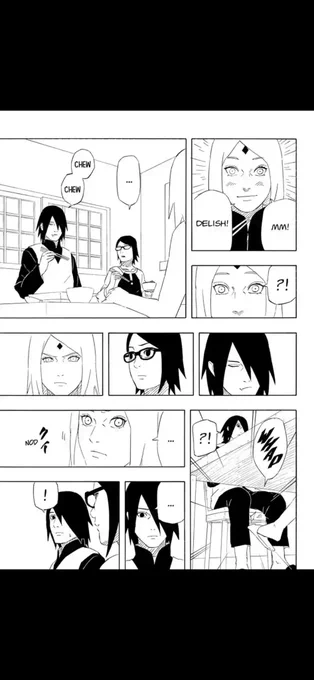 jfkfkdjd she's kicks him to remember to compliment his daughter's cooking 😭 