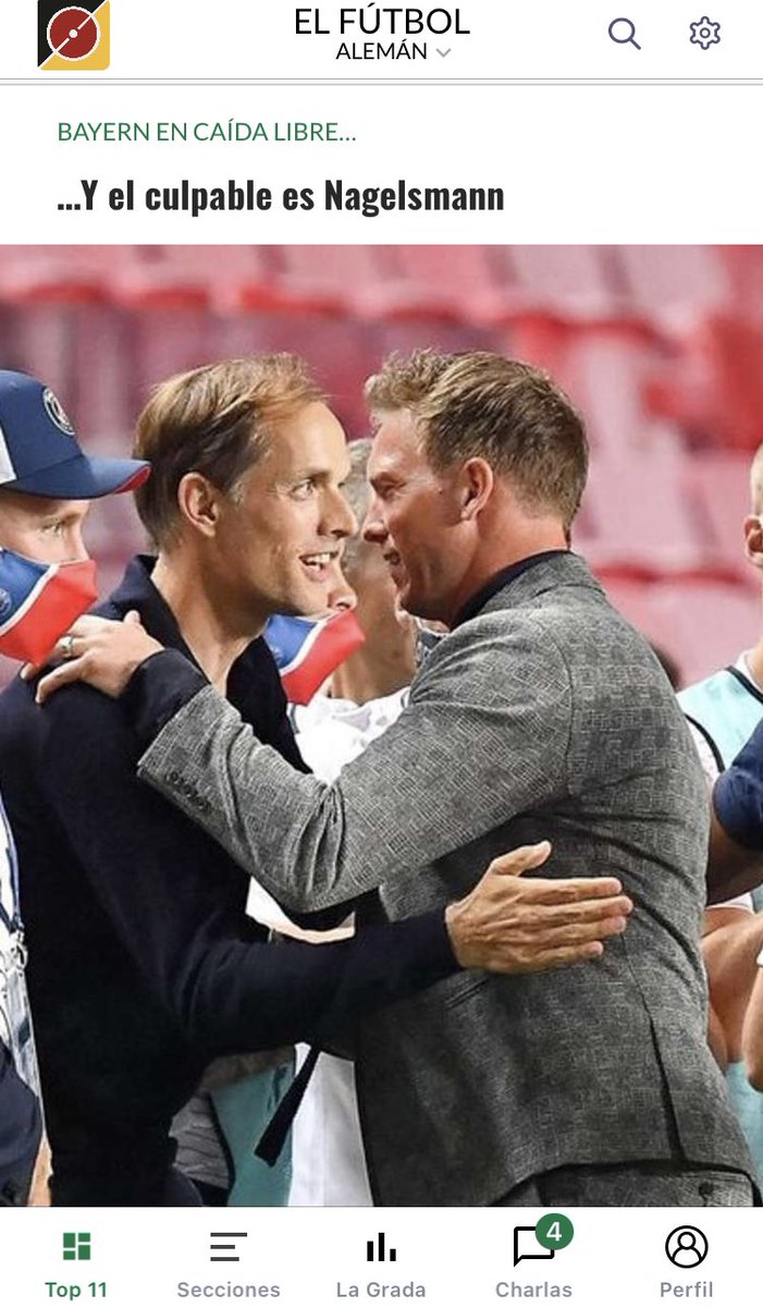 elfutbol_app's tweet photo. El Bayern, bajo Thomas Tuchel, arriesga cerrar la peor temporada en décadas y en la búsqueda del responsable en el club señalan a Julian Nagelsmann como principal responsable 😳
Aquí la historia: https://t.co/OeIzXFBarP