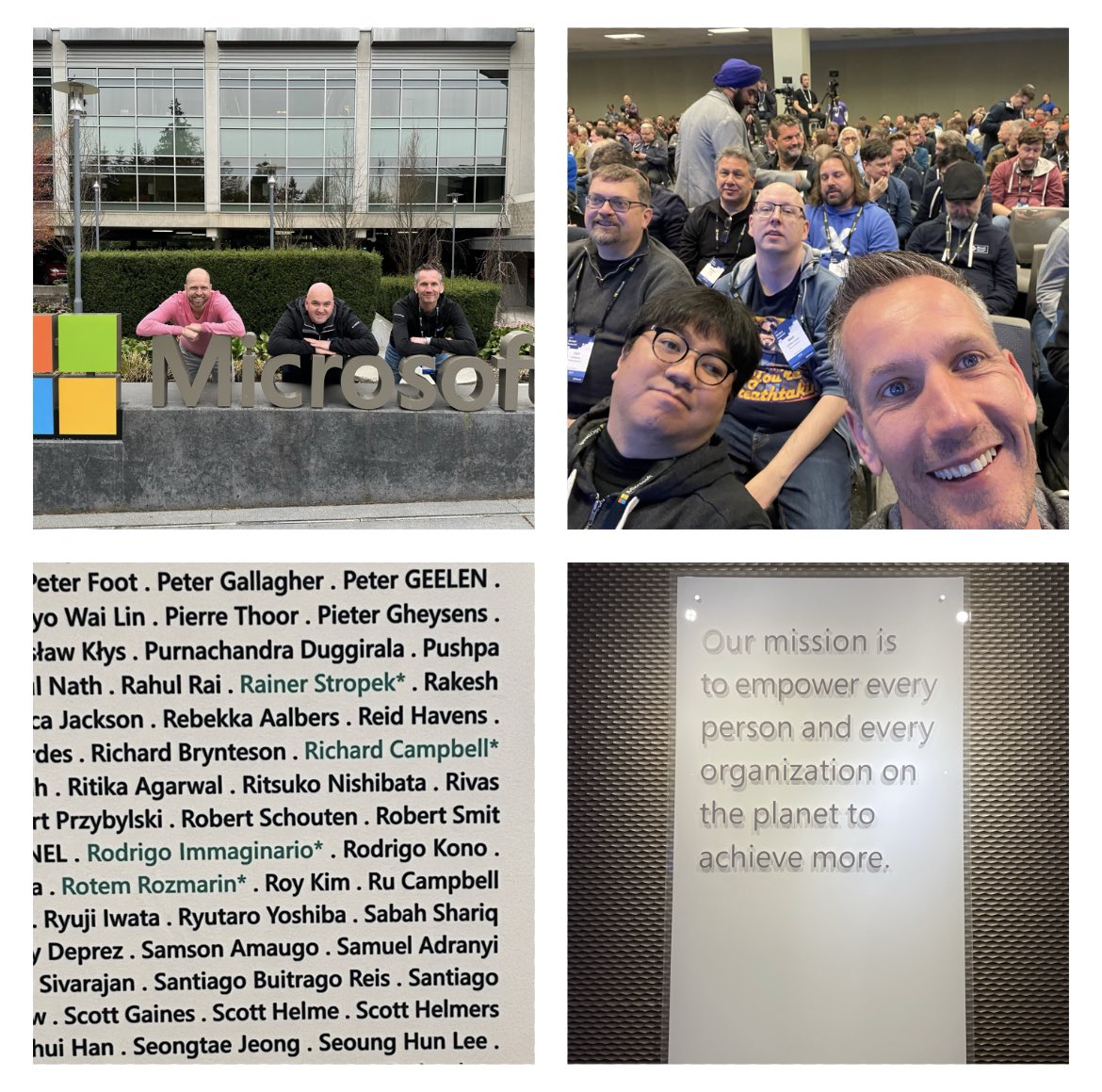 Heading back home after a tremendous #MVPSummit! Lots of new stuff that is coming out. #NDA Thank you everyone for being so open and kind. Also a big shoutout to everyone who made this in-person event possible again! #MVPBuzz