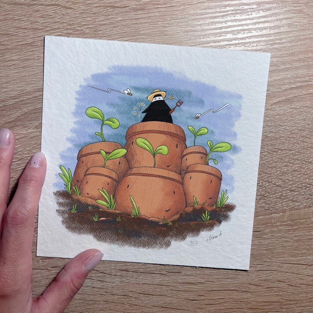 iCosini's tweet photo. [Ita👇️ ]As a friend of mine says: happiness is proportional to the soil under your fingernails. ⁠
⁠
Today is World Earth Day - that nice planet we live on. In my own small way, I feel at peace with my senses when I get close to the simplicity, and at the same time magic,… https://t.co/DoBiCnvg5o