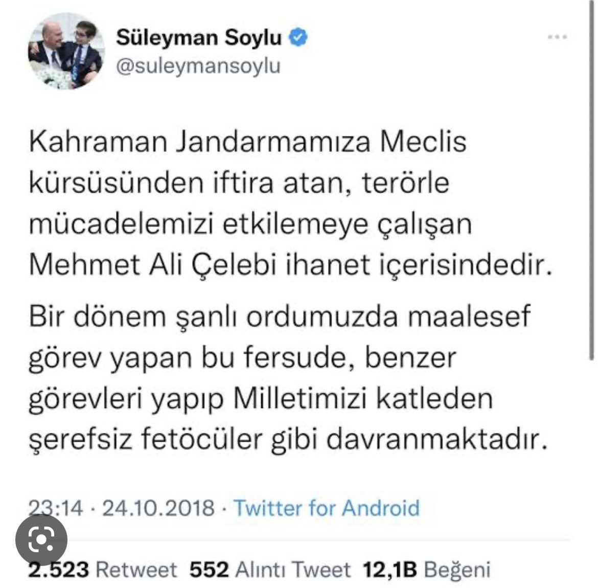 #mehmetaliçelebi Biri şunu Mehmet Ali Çelebi’ye uzatsın bi zahmet ,beni engelledi ✋#SueleymanSoylu 📌