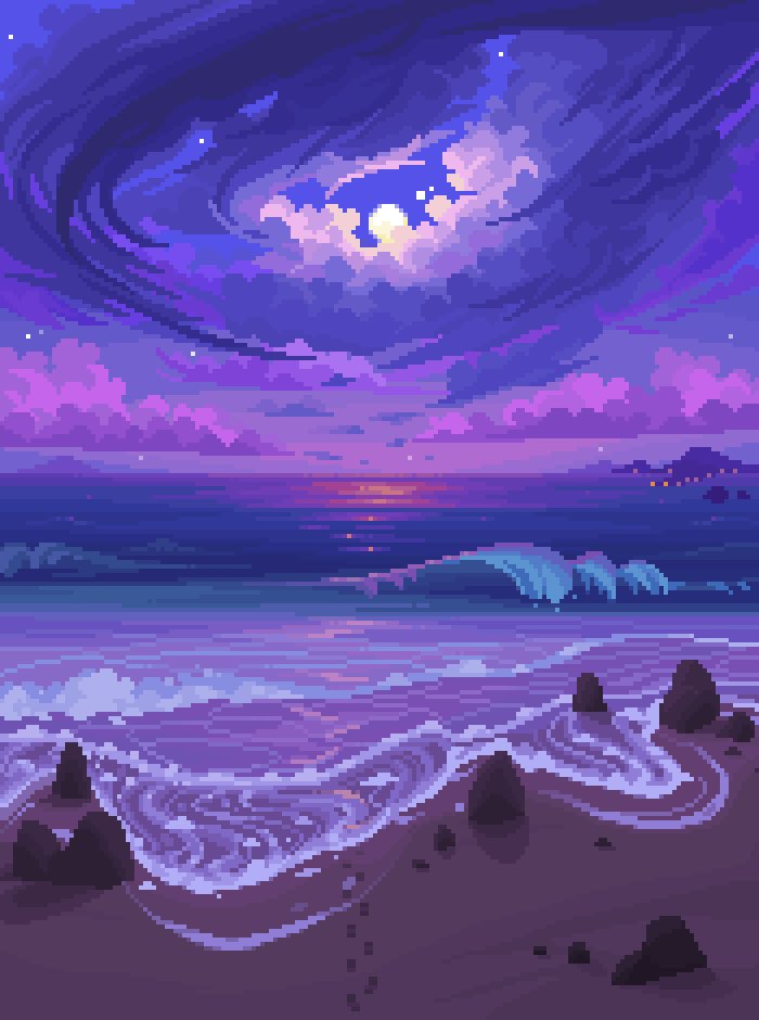 16pxl's tweet photo. ocean tones for earth day 🌊✨ https://t.co/TvLCZyMeYm