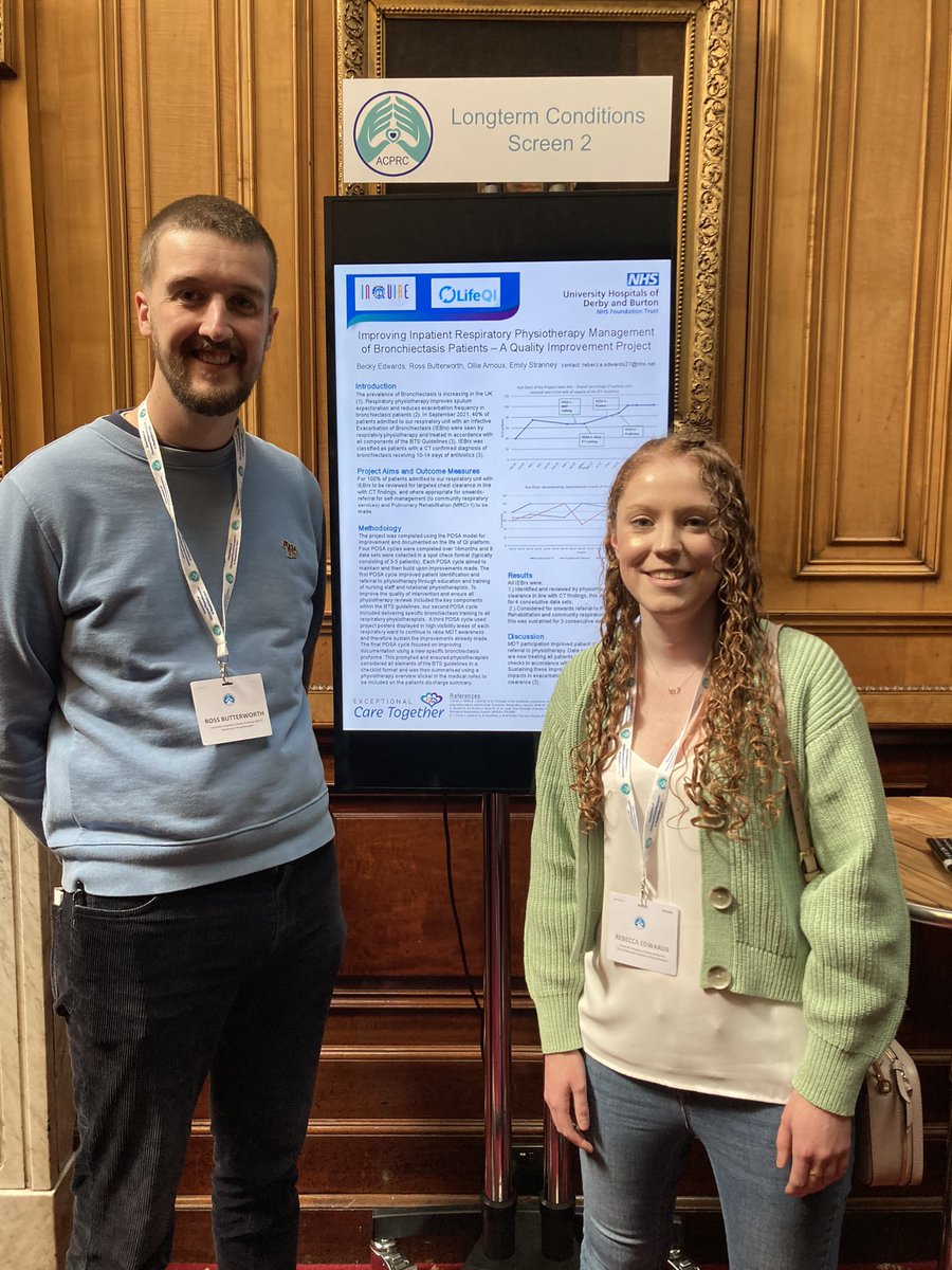 Becky Edwards (@becky_ed3) on Twitter photo Great couple of days at #ACPRC23 with <a href="/butter_pt/">Ross Butterworth</a> and <a href="/AnnaKeegan80/">Anna Keegan</a>. Great to have our Bronchiectasis QI project on display and represent <a href="/uhdbRespiratory/">Respiratory Unit @ UHDB</a> in the resp physio world. Some really inspiring and positive ideas. #resp really is best! 🫁🩺 Great couple of days at #ACPRC23 with <a href="/butter_pt/">Ross Butterworth</a> and <a href="/AnnaKeegan80/">Anna Keegan</a>. Great to have our Bronchiectasis QI project on display and represent <a href="/uhdbRespiratory/">Respiratory Unit @ UHDB</a> in the resp physio world. Some really inspiring and positive ideas. #resp really is best! 🫁🩺