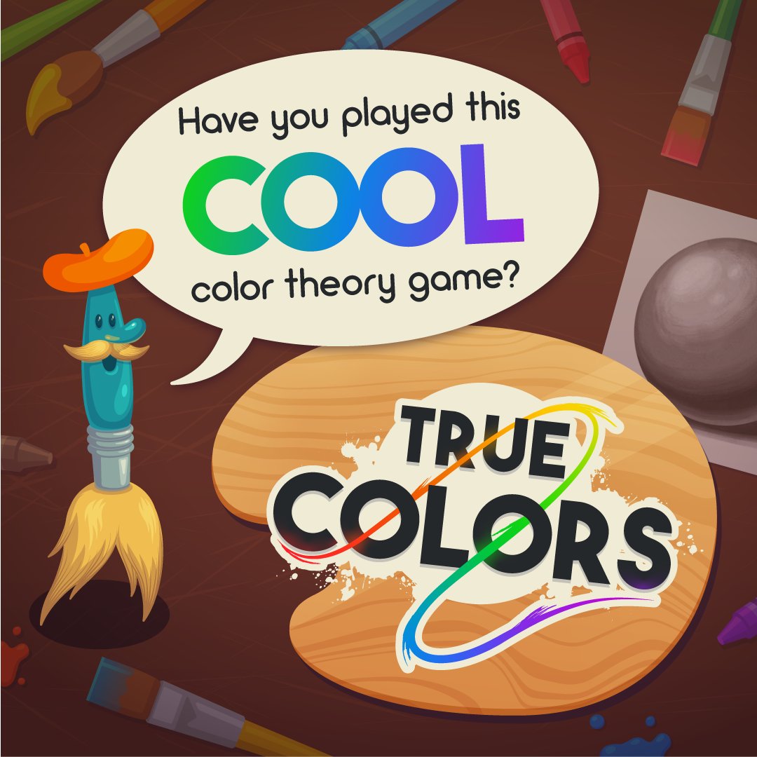 on Twitter "Young artists can learn color theory with this groovy game! 🎨 https