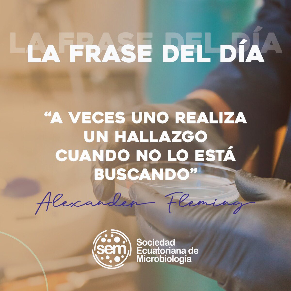 NO TE QUEDES FUERA
Adquiere tus entradas en …ociedadecuatorianademicrobiologia.org

#microbiologia #microbiology #biology #science #microbiologist #laboratory #laboratorio #biologia #bacteria #lab #biomedicina #biotechnology #medicina #microscope #bacteriology #ciencia #medicine #biotech #covid
