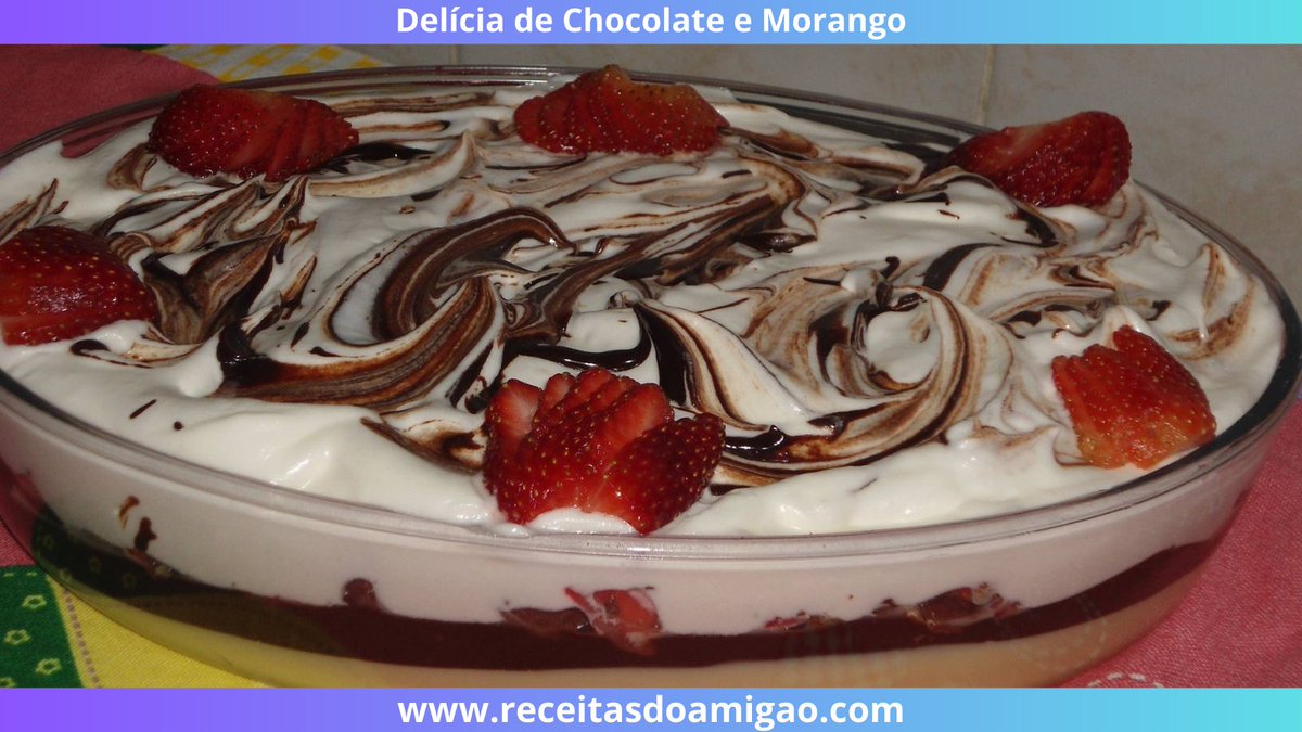 Delícia de Chocolate e Morango ❤️

Acesse o Blog receitasdoamigao.com e deliciosas receitas.

#receitas #comida #culinaria #receitafacil #sobremesa #chef #cozinha #gastronomia #comidabrasileira #healthyfood #gourmet #chocolate #brigadeiro #bolo #morango #receitasdoamigao