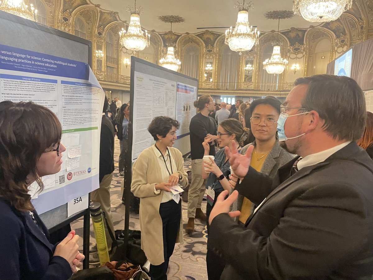 samuelee20's tweet photo. This was a great #NARST23 spending time with great colleagues, mentors and friends! #Chicago #NARST https://t.co/LE1c5KlOSn