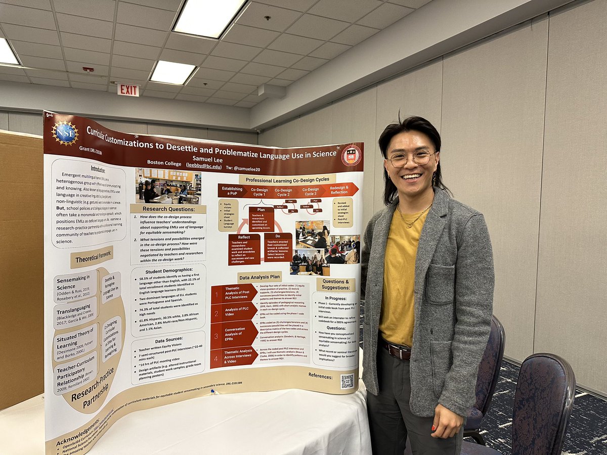 samuelee20's tweet photo. This was a great #NARST23 spending time with great colleagues, mentors and friends! #Chicago #NARST https://t.co/LE1c5KlOSn