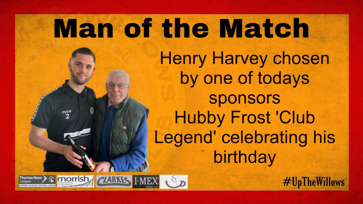 MOM today is ⁦<a href="/henryharvey98/">Henry Harvey</a>⁩ chosen by Hubby Frost - Walsham Legend