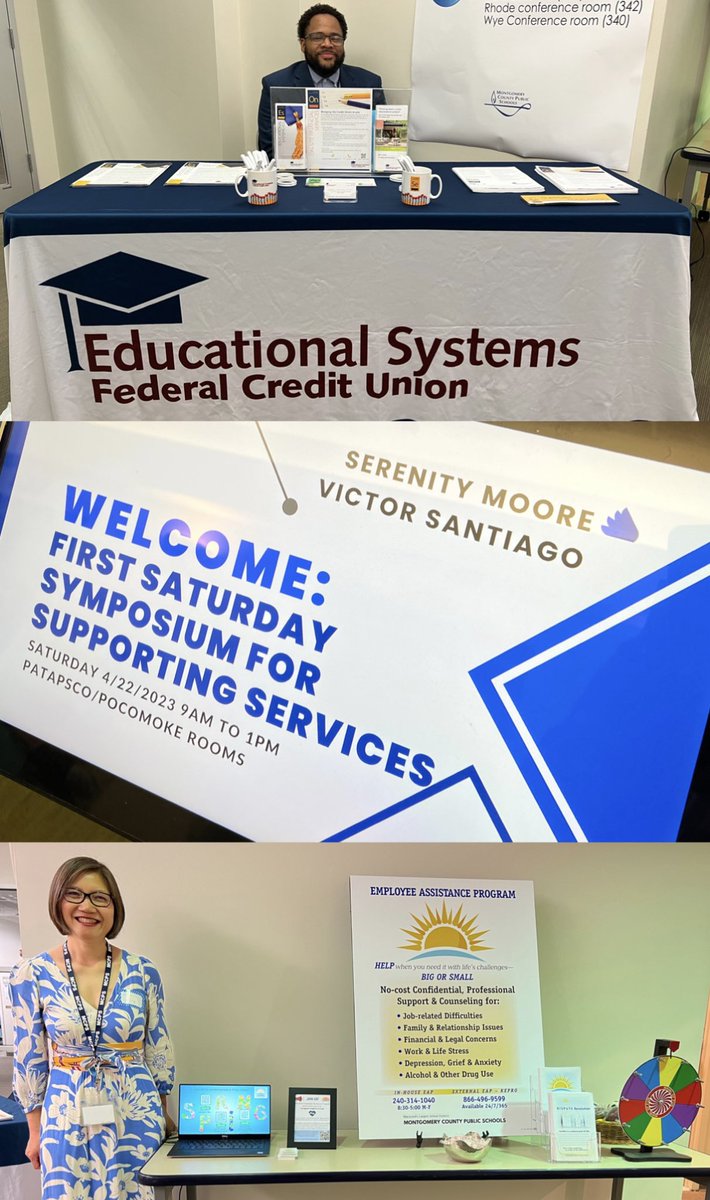 Victor Santiago (@vicsantiagodpgs) on Twitter photo First Professional Learning Symposium for New <a href="/MCPS/">MCPS</a> Supporting Services Professionals! Hosted by the Department of Professional Growth System! <a href="/StanislausLEADS/">Yolanda Stanislaus, Ed.D.</a> Thank you to <a href="/ESFCU/">Educational Systems Federal Credit Union</a> for the breakfast! <a href="/MCPSEDOHRD/">Darlene M. Harris</a> <a href="/MCPS_EAP/">MCPS Employee Assistance Program</a> First Professional Learning Symposium for New <a href="/MCPS/">MCPS</a> Supporting Services Professionals! Hosted by the Department of Professional Growth System! <a href="/StanislausLEADS/">Yolanda Stanislaus, Ed.D.</a> Thank you to <a href="/ESFCU/">Educational Systems Federal Credit Union</a> for the breakfast! <a href="/MCPSEDOHRD/">Darlene M. Harris</a> <a href="/MCPS_EAP/">MCPS Employee Assistance Program</a>