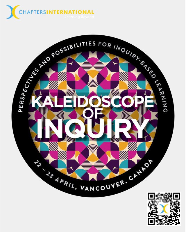 Happy to be at the Kaleidoscope of Inquiry conference in Vancouver representing Gold Trail SD74 @ChaptersInt #KolVancouver #ChaptersConnect