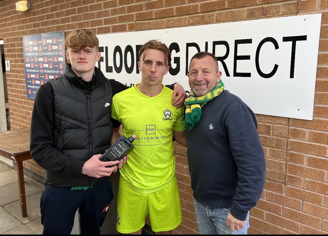 Congrats to <a href="/brady9hickey/">Brady Hickey</a> for winning todays man of the match award, presented to him post match by Colin Holt and Dalton Sandwell