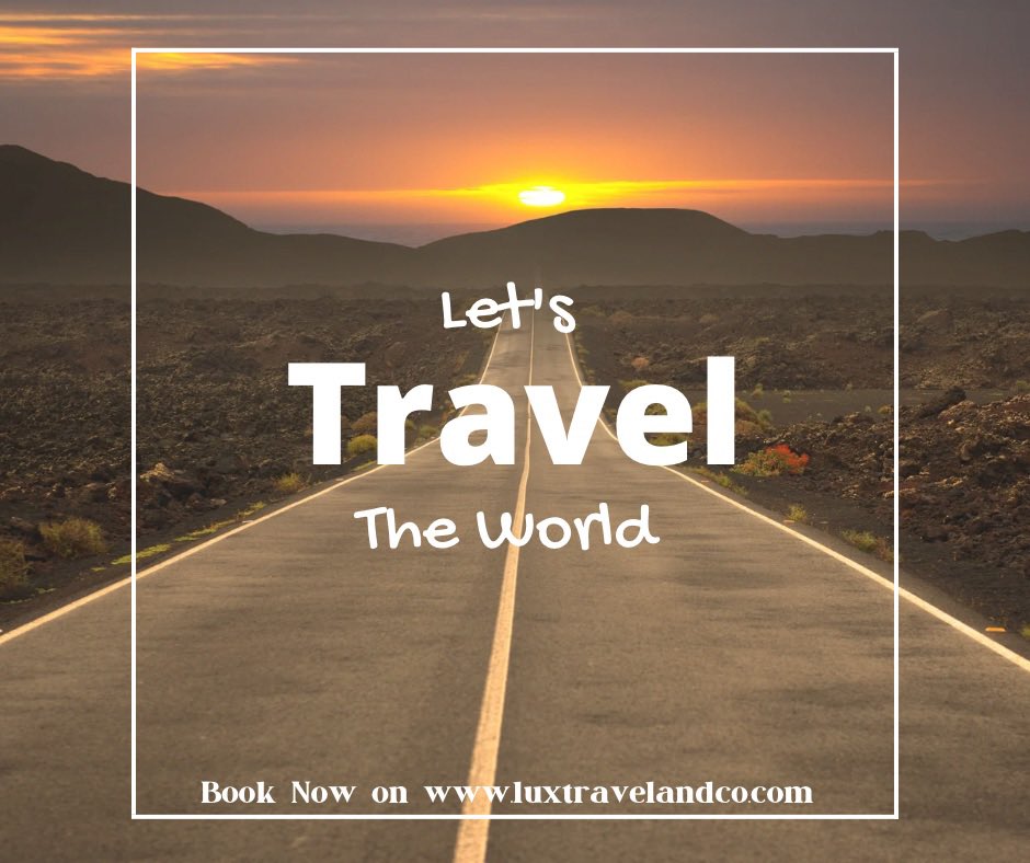 luxtravelandco's tweet image. Follow us for all the Travel Tips and Best Deals! 🔥

#amazingdestinations
#aroundtheglobe
#exploringtheglobe
#globewanderer 
#letsgothere
#meettheworld
#openmyworld
#traveldeeper
#packyourbags
#passionpassport
#passportcollectiv
#travelagency
#remotetravelagency
#travelagent