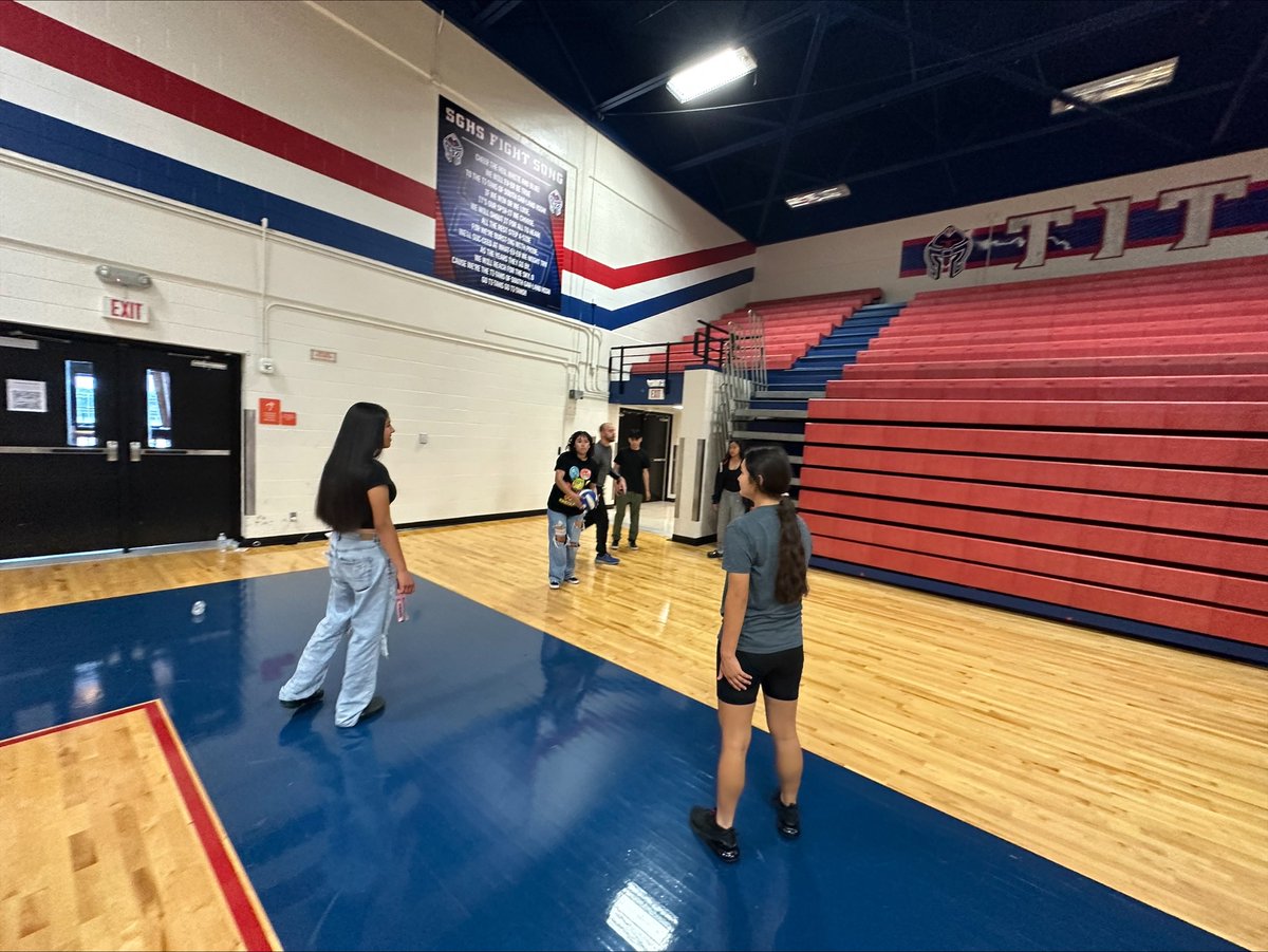 ThompsonDurell's tweet photo. Our 9th Grade Titan participated in a fun activities to help them decompress prior to STAAR! The theme of the day was "The Great Shinobi War". Shout out to Mrs. Our awesome E1 team at SGHS! The kids had a blast!  @EarlGilmore17 @NikiJones21 @ambermhope @jmpilche @SGHS_Titans https://t.co/qqqeixahri