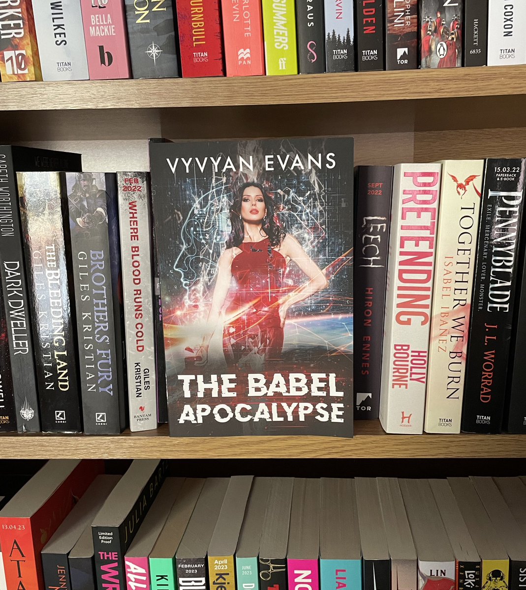 Thank you @RRBookTours1 and @VyvEvans for this copy of The Babel Apocolypse!

It’s out 2nd May! My stop on the upcoming tour is May 11th! 

#RRBookTours #scifi #books #booktwitter