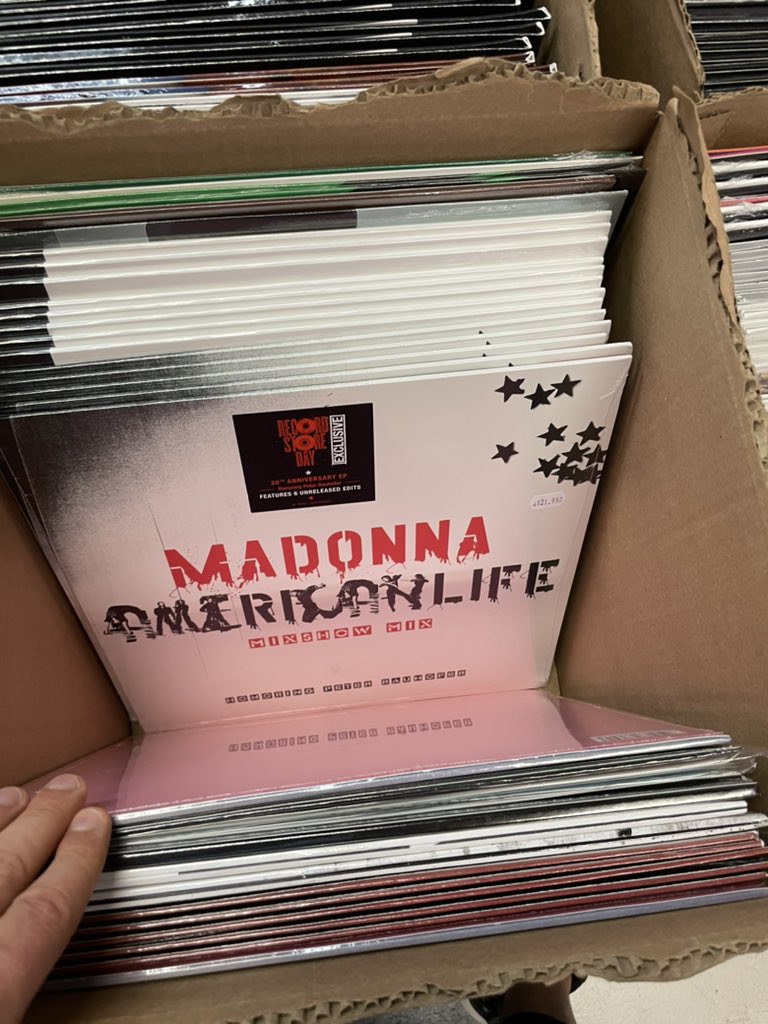 And you know I’m satisfied… #AmericanLife20 #recordstoreday2023