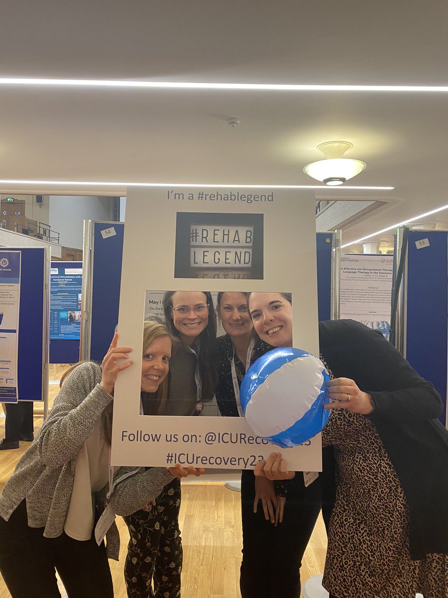@RecoveryICU conference in Belfast. Networking within @TVWCritCareODN across UHS and HHFT #ICUrecovery23 #rehablegend @Colette__Green @lucysmithOT @NickiSeal