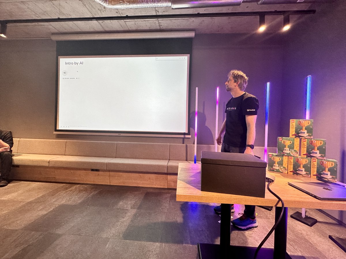 Prague AI Hackathon tweet media