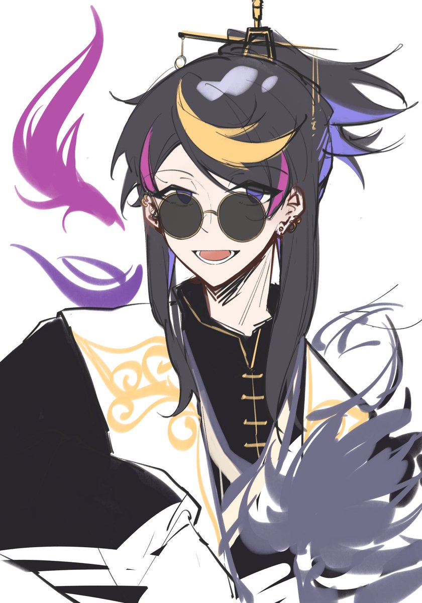 NineTeeth19's tweet photo. #YaminoArt  第二张是前天猜衣服画的 https://t.co/GfvnTLZUBH