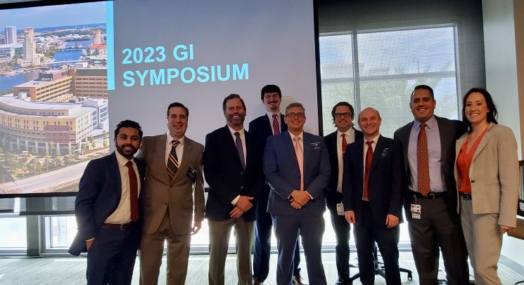 Christopher DuCoin (@chrisducoin) on Twitter photo The USF/TGH <a href="/USFHealthMed/">USF Health Medicine</a> <a href="/USFsurgery/">USF General Surgery</a> <a href="/TGHCares/">Tampa General Hospital</a> Digestive Disease Institute hosted an amazing CME conference coving topics like EOE & Esophageal Cancer, Pancreatitis, & Bariatrics. April is Esophageal Cancer Awareness month! <a href="/ECAware/">EC Aware</a> <a href="/ASMBS/">ASMBS</a> <a href="/ASMBSFlorida/">ASMBS Florida</a> <a href="/AmCollegeGastro/">ACG</a> <a href="/acsYFA/">YFAACS</a> The USF/TGH <a href="/USFHealthMed/">USF Health Medicine</a> <a href="/USFsurgery/">USF General Surgery</a> <a href="/TGHCares/">Tampa General Hospital</a> Digestive Disease Institute hosted an amazing CME conference coving topics like EOE & Esophageal Cancer, Pancreatitis, & Bariatrics. April is Esophageal Cancer Awareness month! <a href="/ECAware/">EC Aware</a> <a href="/ASMBS/">ASMBS</a> <a href="/ASMBSFlorida/">ASMBS Florida</a> <a href="/AmCollegeGastro/">ACG</a> <a href="/acsYFA/">YFAACS</a>