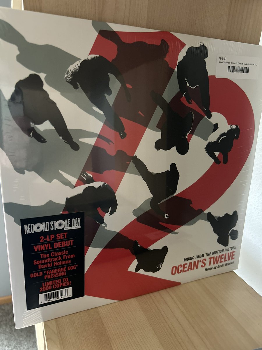 ChilloutScene's tweet photo. Happy with this #recordstoreday2023 find! @DavidHolmes https://t.co/5apXuNEDjd