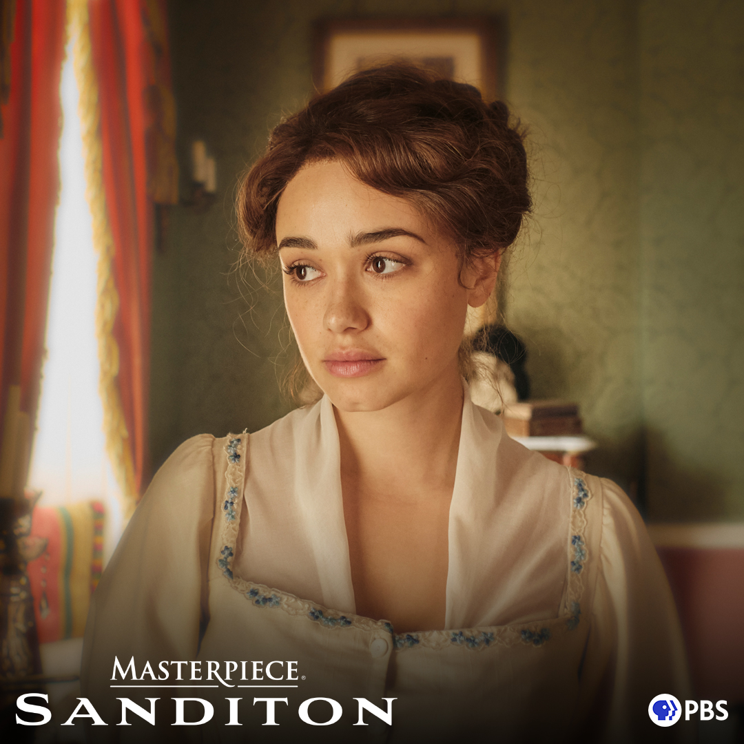 masterpiecepbs's tweet photo. Join Charlotte and all of #SanditonPBS' residents for the emotional conclusions to their stories. Don't miss the final episode,  tomorrow at 9/8, only on MASTERPIECE @PBS. https://t.co/XVg4Lx89Ih
