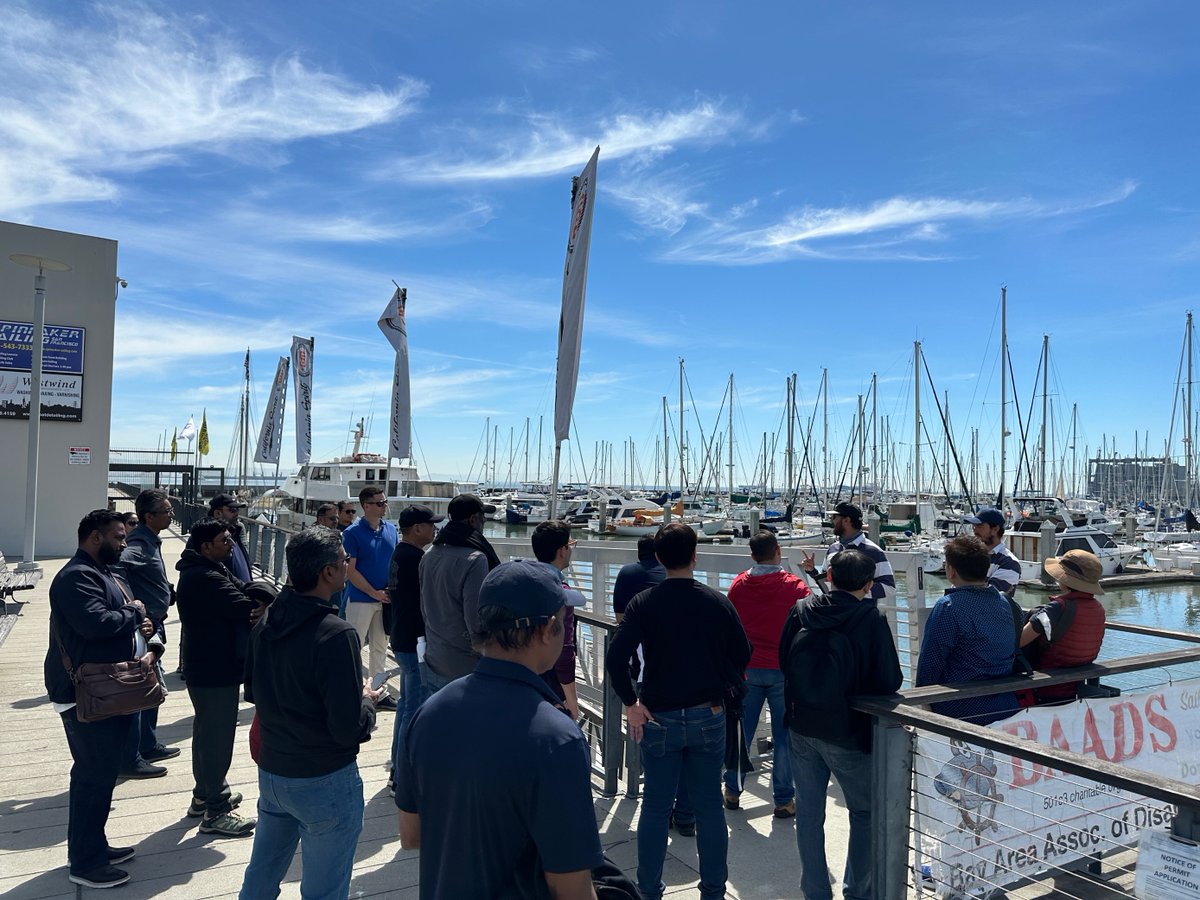 Netenrich's tweet photo. Highlight from our day yesterday sailing on a beautiful 72-foot Schooner in the San Francisco Bay with our customers and partners from APAC attending #RSAC! A BIG thanks to Google @chroniclesec for partnering with us to host this fun sailing event! https://t.co/sbC1xchcmZ