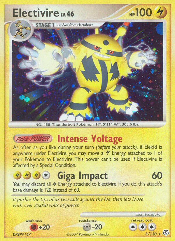 pokecardbot's tweet photo. Electivire

3/130 — Diamond &amp; Pearl
Market price: $6.69 https://t.co/jf0Qg4zGqc