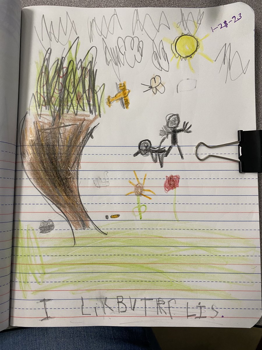 jo_annflores's tweet photo. PreK @Es1Mireles are using inventive spelling to create simple sentences. My ❤️ is happy. @Es1Mireles @CCISD @CCISD_PreK @CCISDIT @ALavigne1108 https://t.co/T9DNy7zgyf