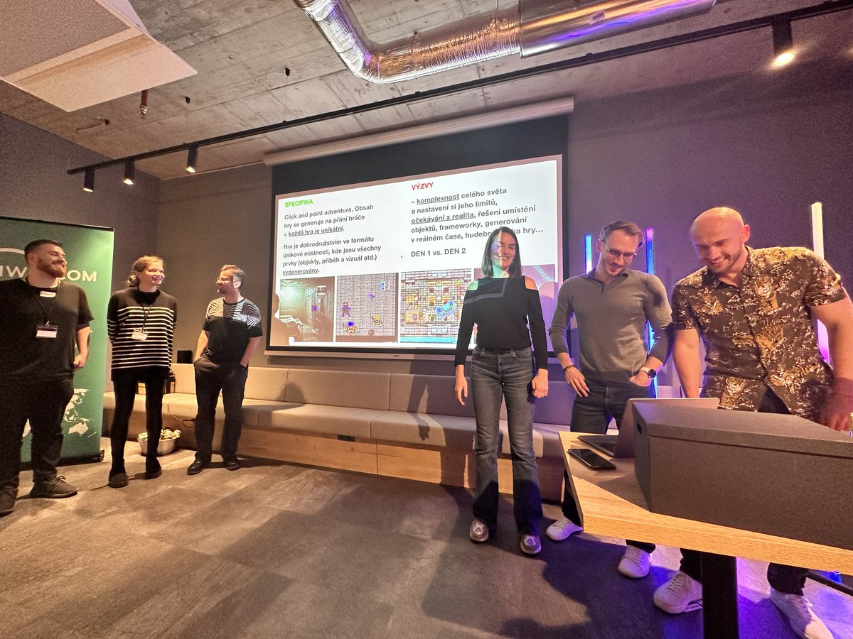 Prague AI Hackathon tweet media