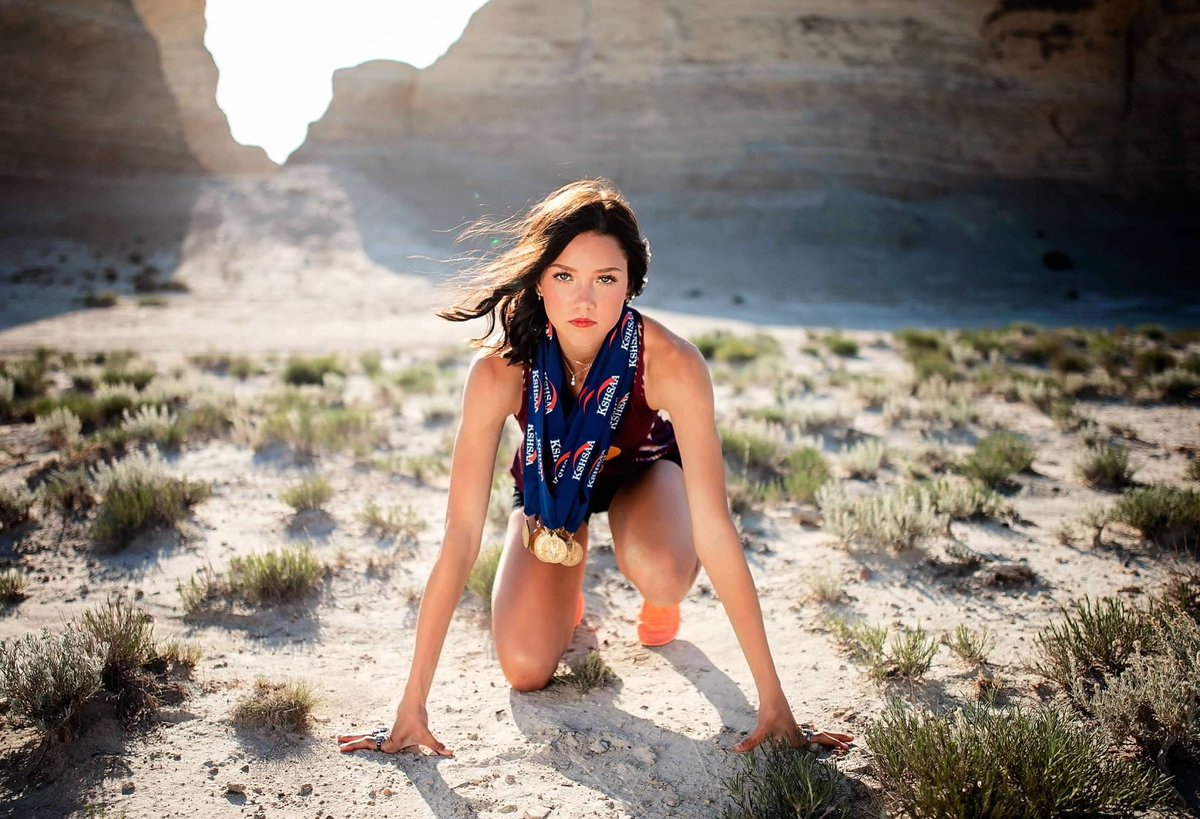 Stanton County Senior Chesney Peterson reset her own school record in the 3200 last night at the Holcomb Invitational with a time of 10:27.99. This is the currently the fastest time ran among all classes in Kansas this season. The Tennessee signee is one of the best of all time