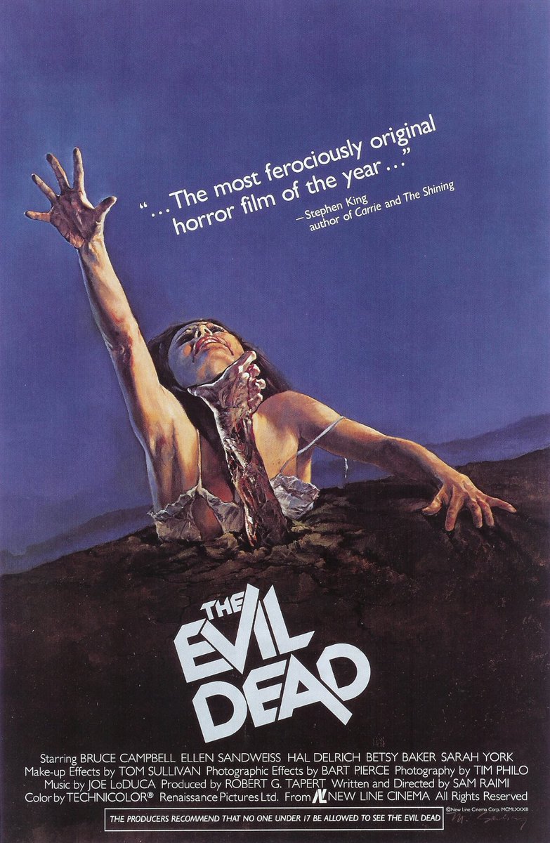 HorrorFlickss's tweet photo. all Evil Dead movies are good https://t.co/KbZ9pXM1aZ