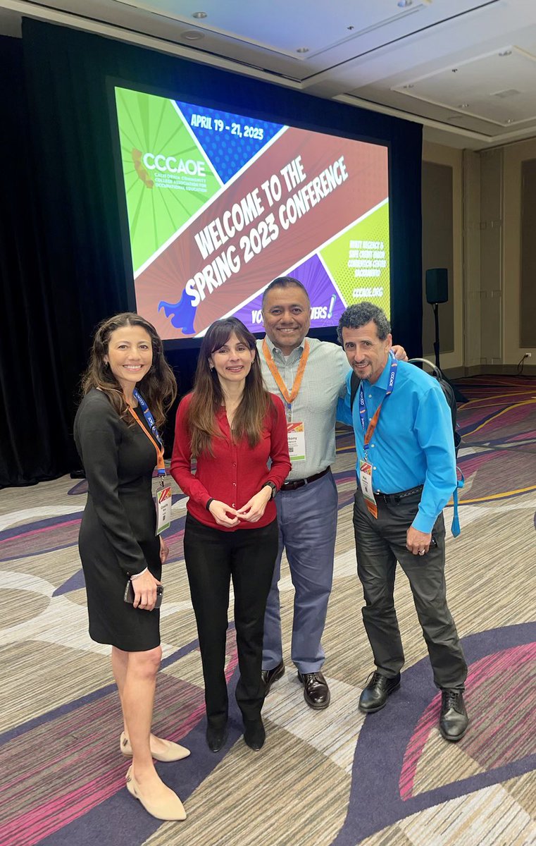 SCCRCK14SWP's tweet photo. 🤩 Inspiring call to action by incoming #cccco chancellor Dr. Christian at #cccaoe2023 #cteworks Let’s do this! https://t.co/hhp5fw0clA