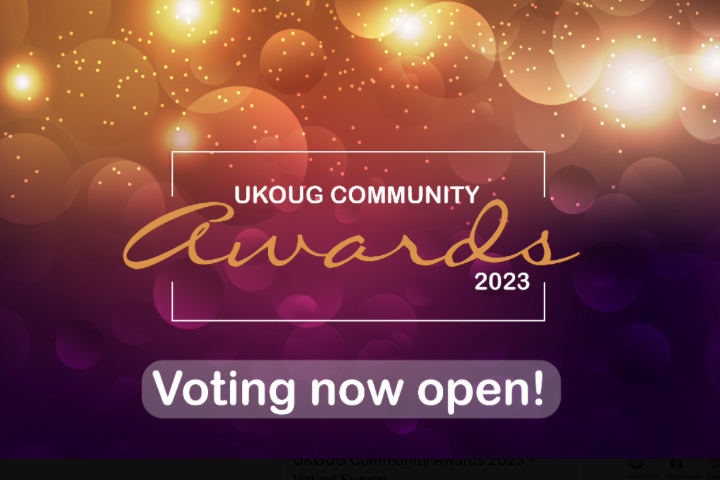 debralilley's tweet image. bored this bank holiday? Vote for @inoapps in the HCM, ISV, Industry and Platform Categories in the UKOUG  awards. 
Voting closes Friday 5 May. Vote here- bit.ly/3AlMYoi
#UKOUG #CommunityAwards #Oracle #Voting