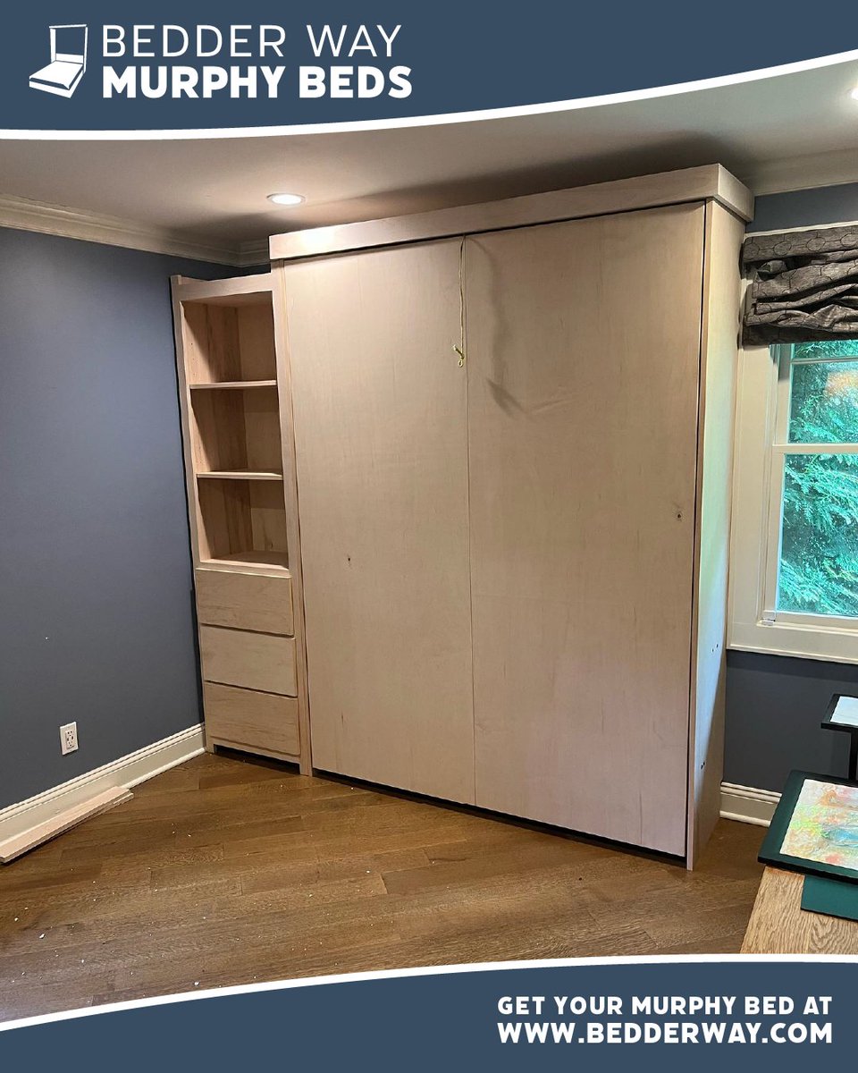 murphybedmakers's tweet photo. Murphy bed of the day: Flat metropolitan style https://t.co/E8ZkWXjZvf