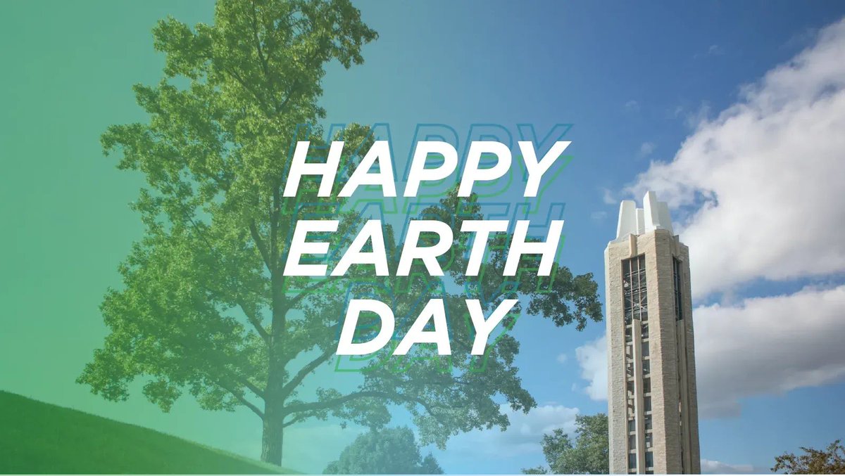 Happy Earth Day from Student Affairs. Take some time to decompress and enjoy nature today ♻🌎