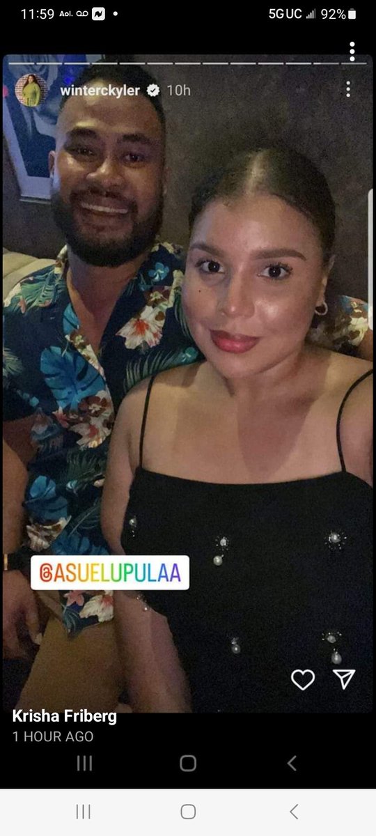 Rumor is Winter (Chantel sister) and Asuela are a thing. How did that happen. 
#90DayFiance 
#thefamilychantel