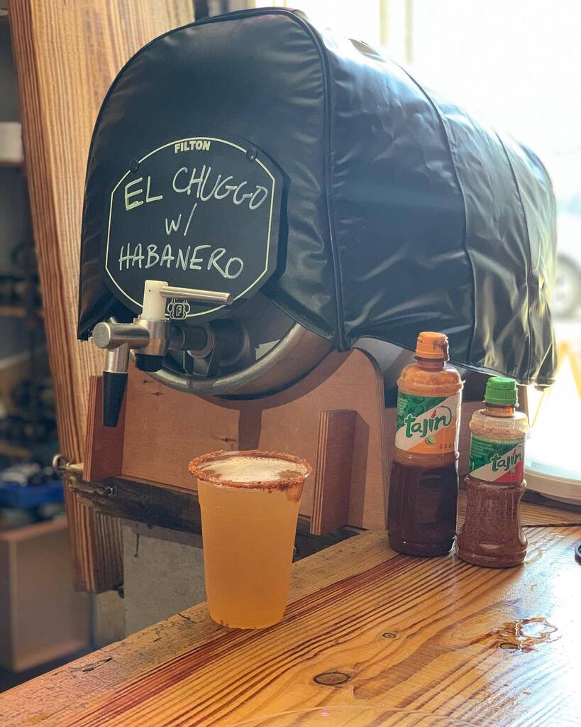 Day 2 of our 6th Anniversary celebration is here!!! El Chuggo with Habanero Firkin is tapped! Dad Jokes is on tap and in cans, @nola_choripan is grilling up the meats and Movin’ Jazz Trio start playing at 2pm! instagr.am/p/CrWHrjsLRq_/